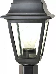 Наземный низкий светильник Arte Lamp Belgrade A1114FN-1BK