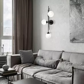 Бра Eurosvet Volver 50383/3 черный