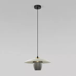 Подвесной светильник Eurosvet Kamari 50259/1 белый/дымчатый