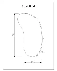 Накладной светильник Moderli Parma V10468-WL