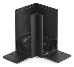 Соединитель угловой L-образный для треков накладных Wolta  WML-SMC/01B