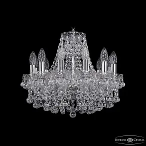Подвесная люстра Bohemia Ivele Crystal 1409 1409/12/141 Ni