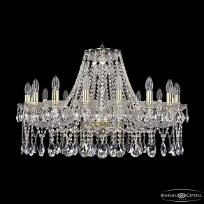 Подвесная люстра Bohemia Ivele Crystal 1413 1413/16/300 G