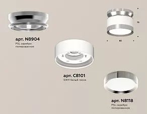 Накладной светильник Ambrella XS XS8101055