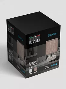 Настольная лампа декоративная Rivoli Eleanor Б0057270