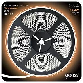 Лента светодиодная Gauss Gauss 312000114