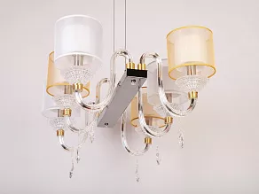 Подвесная люстра Manne L.4306 L.4306-6 SILVER GO+WH