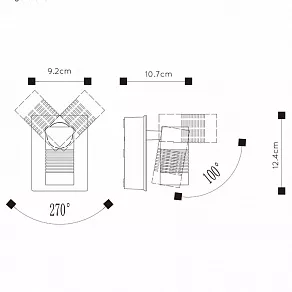 Бра Lucide Bran 27817/07/29