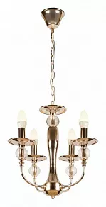 Подвесная люстра iLamp Aura 1030-4 GD