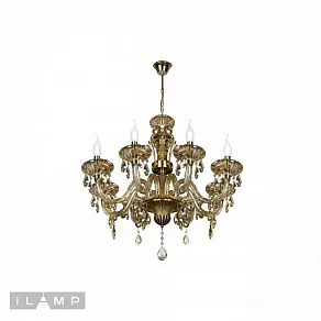 Подвесная люстра iLamp Asia 61079-8 BR