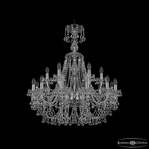 Подвесная люстра Bohemia Ivele Crystal 1409 1409/12+6/300/XL-95 Ni