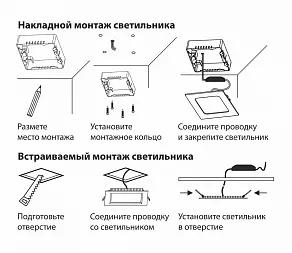 Накладной светильник Elektrostandard Downlight DLS020 18W 4200K