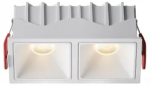 Встраиваемый светильник Maytoni Alfa LED DL043-02-10W3K-SQ-W-1