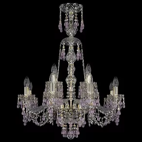 Подвесная люстра Bohemia Art Classic 11.24 11.24.8+4.220.XL-81.Gd.V7010