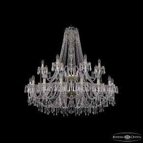 Подвесная люстра Bohemia Ivele Crystal 1403 1403/20+10/400/2d G