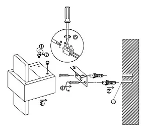 Бра Globo Isaac 41535