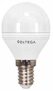 Лампа светодиодная Voltega Simple E14 5.5Вт 4000K VG2-G2E14cold5W