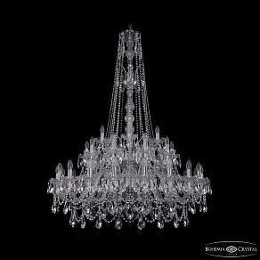Подвесная люстра Bohemia Ivele Crystal 1411 1411/20+10+5/400/XL-155/2d Ni