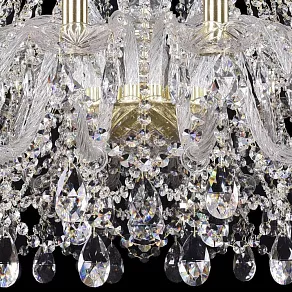 Подвесная люстра Bohemia Ivele Crystal 1411 1411/20/360/G