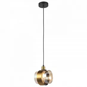 Подвесной светильник Imex MD.51891 MD.51891-1-P-BK+GBR