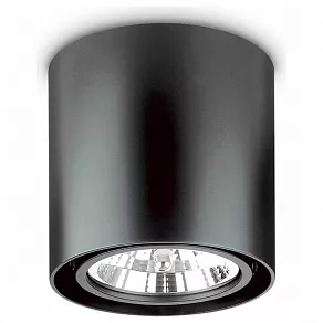 Накладной светильник Ideal Lux Mood MOOD PL1 D15 ROUND NERO