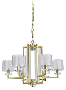 Подвесная люстра Newport ALEXANDRA 4406+1/C mat.gold