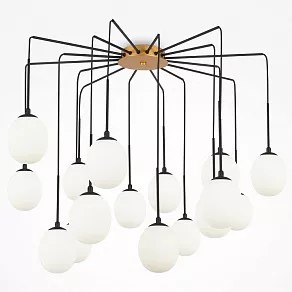 Потолочная люстра Maytoni Branch MOD176PL-16G