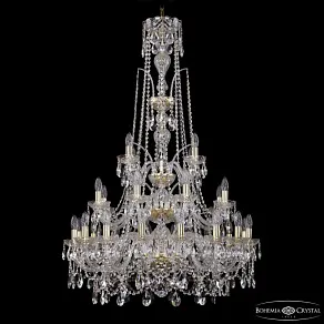 Подвесная люстра Bohemia Ivele Crystal 1411 1411/16+8+4/300/XL-131/3d G