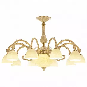 Подвесная люстра Bohemia Ivele Crystal 7109 71109P/10/300 GW P1 D Rose