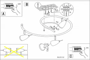 Спот Eglo ПРОМО Riccio 2 93132