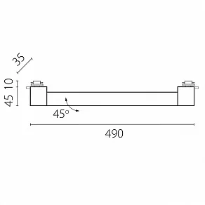 Накладной светильник Lightstar Lilla 202347