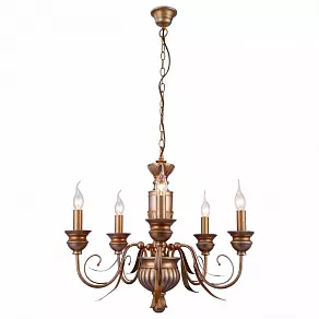 Подвесная люстра Arte Lamp Doratura A9075LM-5GA