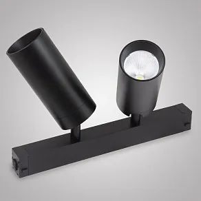 Светильник на штанге AM-Group SMART CYLINDER AM528 BK-220V-2X10W SMART