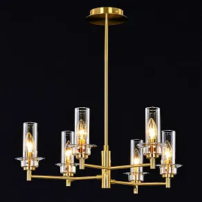 Люстра на штанге ILLUMICO IL5216 IL5216-6PLS-24 HIGHBALL