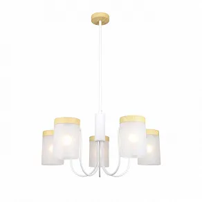 Люстра на штанге Escada Harmony 1172/5P White