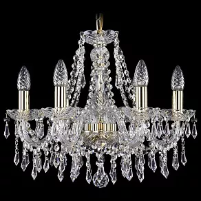 Подвесная люстра Bohemia Ivele Crystal 1403 1403/6/160/G