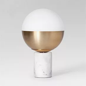 Настольная лампа декоративная Imperiumloft Geneva Globe Marble 43.402