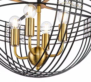 Светильник на штанге Indigo Fresco 10001/4C Black