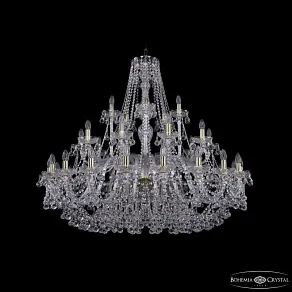 Подвесная люстра Bohemia Ivele Crystal 1409 1409/20+10+5/460 G