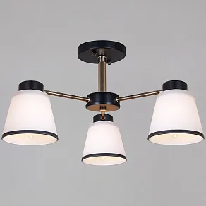 Люстра на штанге Reluce  30560-0.3-03 BK+FG
