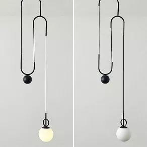 Подвесной светильник Imperiumloft NEWTON newton-black01