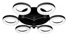 Потолочная люстра iLedex Jomo FS-014-X6-(B) 72W BK