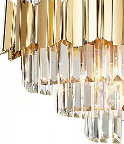 Подвесная люстра Natali Kovaltseva Ruby RUBY 81442/10C GOLD