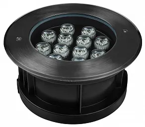 Встраиваемый светильник Jazzway  PGR R180 12W 4000K 30° Сhrome IP65