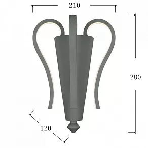Бра Favourite Castro 2592-3W