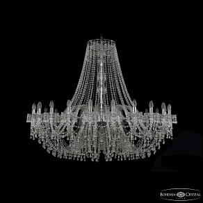 Подвесная люстра Bohemia Ivele Crystal 1410 1410/24/530 Ni V0300