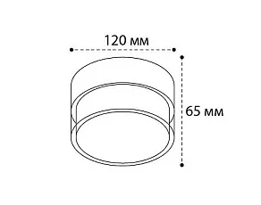 Накладной светильник Italline IT06-6043 IT06-6043 black 3000K
