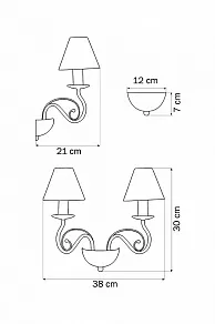 Бра Lightstar Esedra 782620