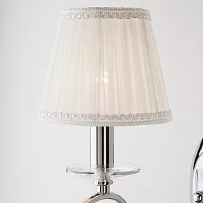 Бра Eurosvet 10082 10082/1 хром/прозрачный хрусталь Strotskis