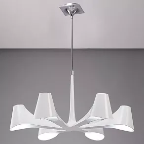 Люстра на штанге Mantra Ora White 1580